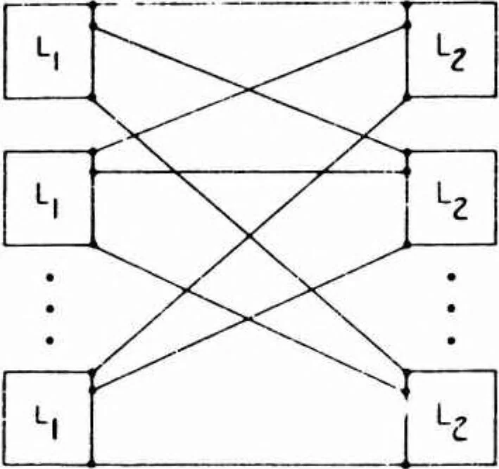 An illustration from Computer Network Research, 1973, leaf 60