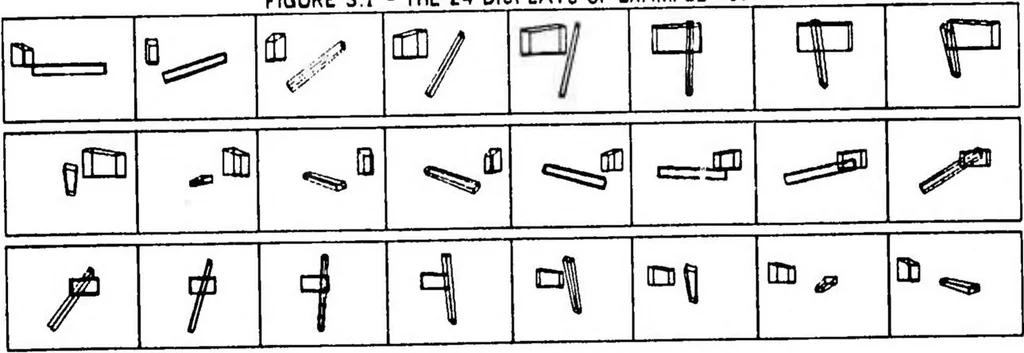 An illustration from Geometric Modeling for Computer Vision, 1974, leaf 36