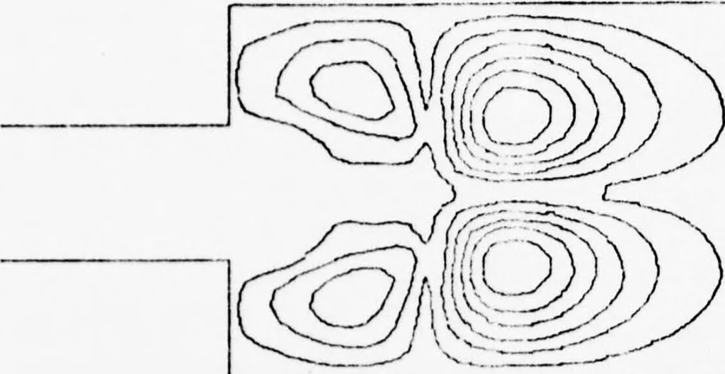 An illustration from An Application of Computer Graphics: Two Concurrent Investigations Within the Medical Field,, 1971, leaf 151