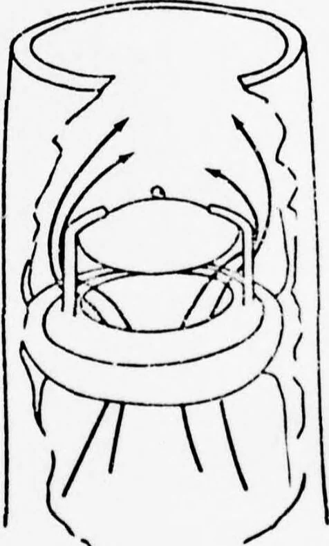 An illustration from An Application of Computer Graphics: Two Concurrent Investigations Within the Medical Field,, 1971, leaf 36