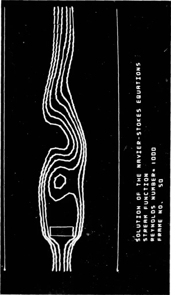 An illustration from An Application of Computer Graphics: Two Concurrent Investigations Within the Medical Field,, 1971, leaf 94