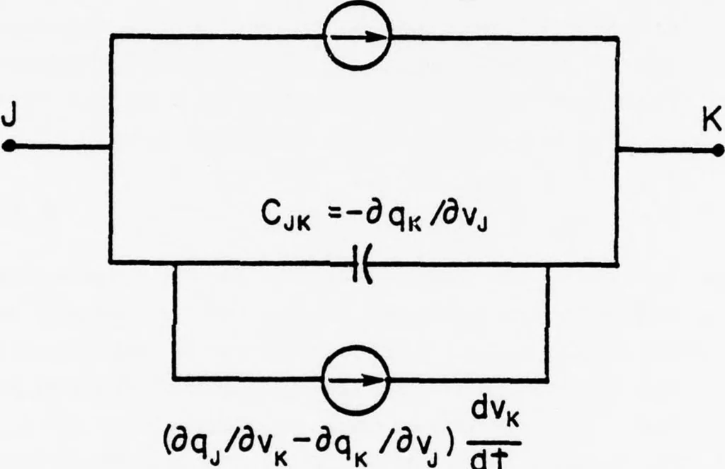 An illustration from Computer Aided Engineering of Semi-conductor Integrated Circuits, 1977, leaf 202