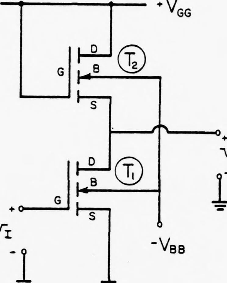 An illustration from Computer Aided Engineering of Semi-conductor Integrated Circuits, 1977, leaf 222