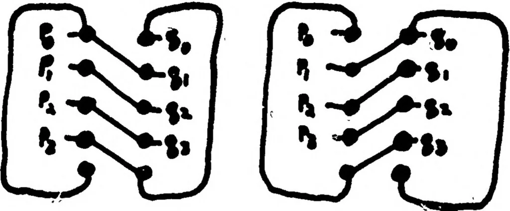 An illustration from Perceptrons and Pattern Recognition, 1967, leaf 94