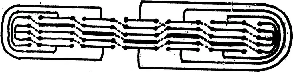 An illustration from Perceptrons and Pattern Recognition, 1967, leaf 97