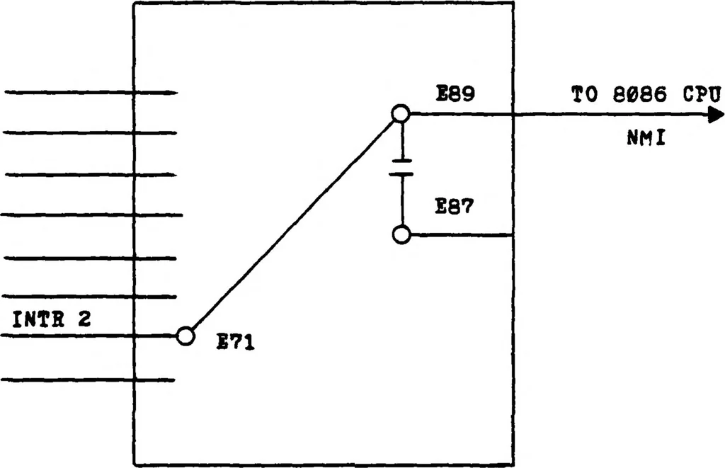 An illustration from Automatic Recovery in a Real-Time, Distributed Multiple Microprocessor Computer System, 1980, leaf 50
