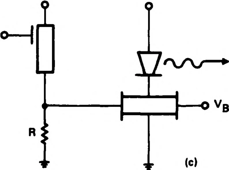 An illustration from Optical Communication for Integrated Circuits, 1982, leaf 73