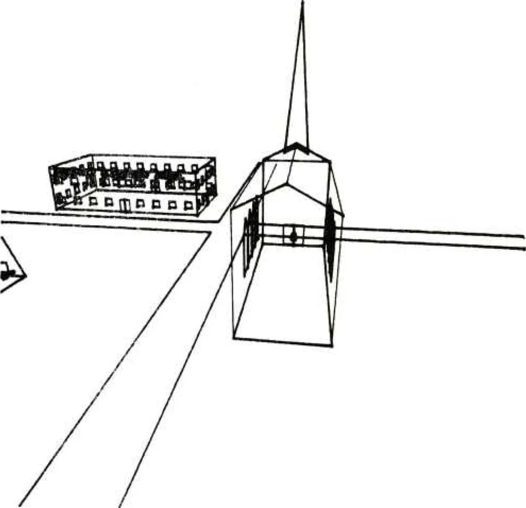 An illustration from Primer on Computer Graphics Programming. Revision, 1982, leaf 144