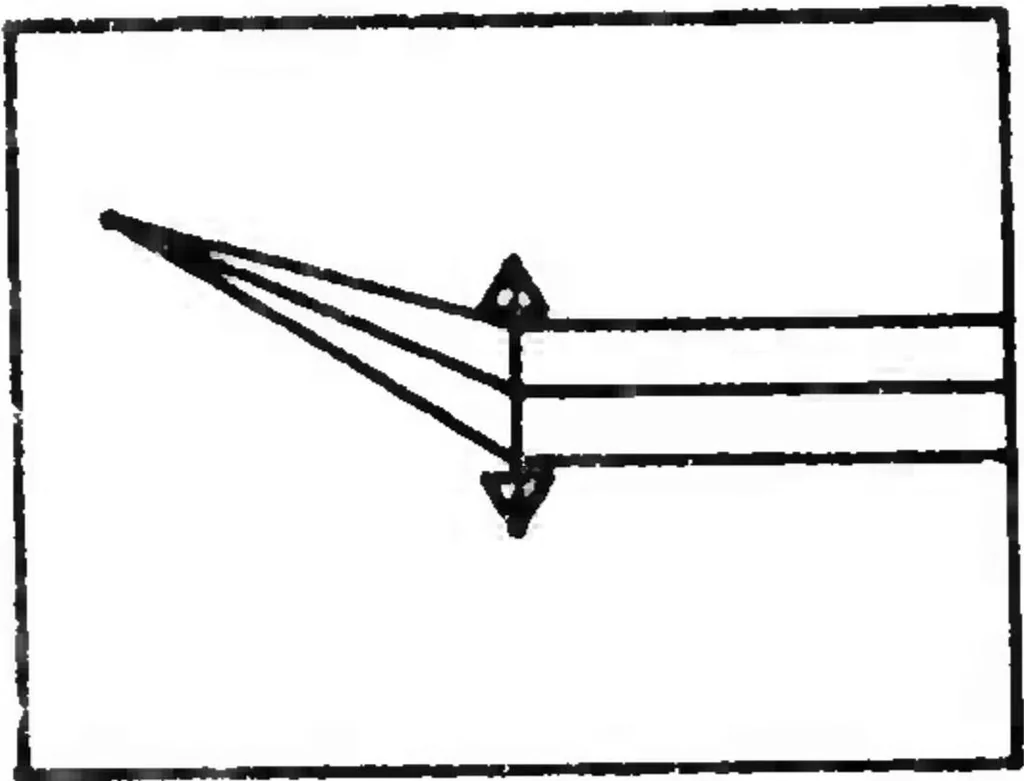 An illustration from Primer on Computer Graphics Programming. Revision, 1982, leaf 52