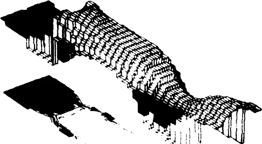 An illustration from Computer Graphics for Scientific Applications, 1982, leaf 65