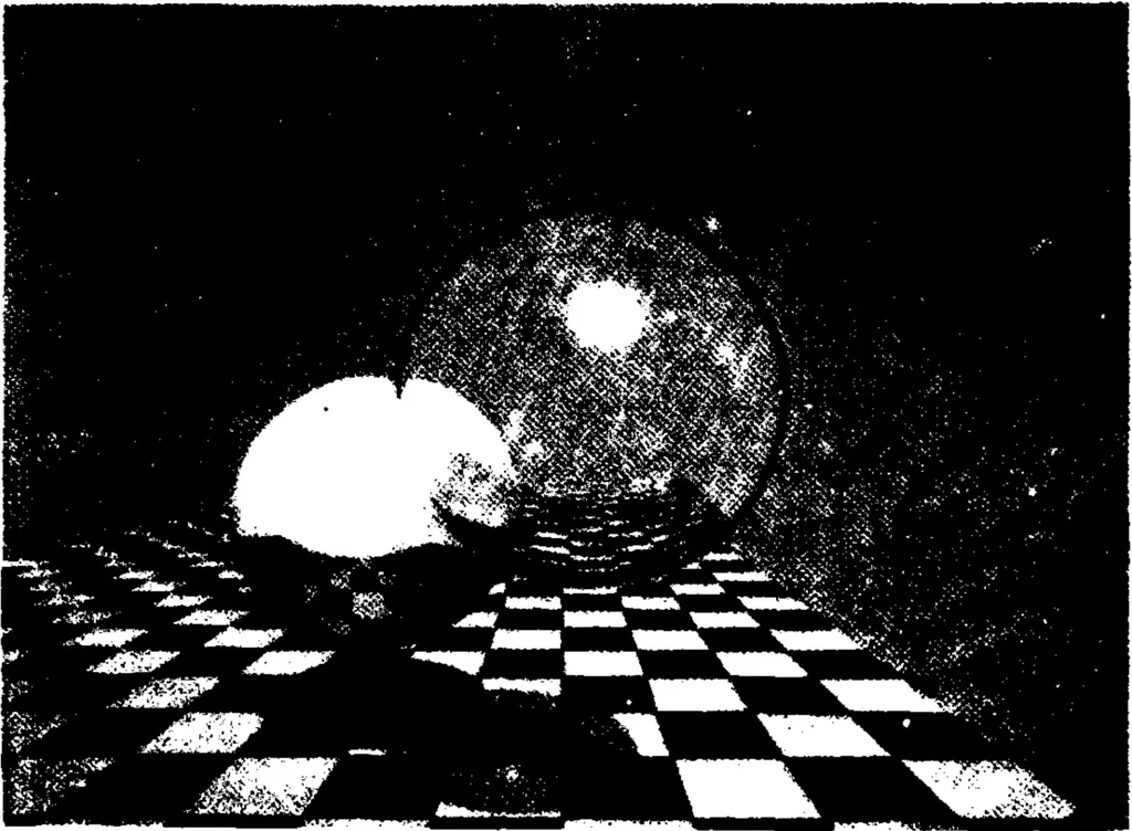 An illustration from Computer Graphics for Scientific Applications, 1982, leaf 69