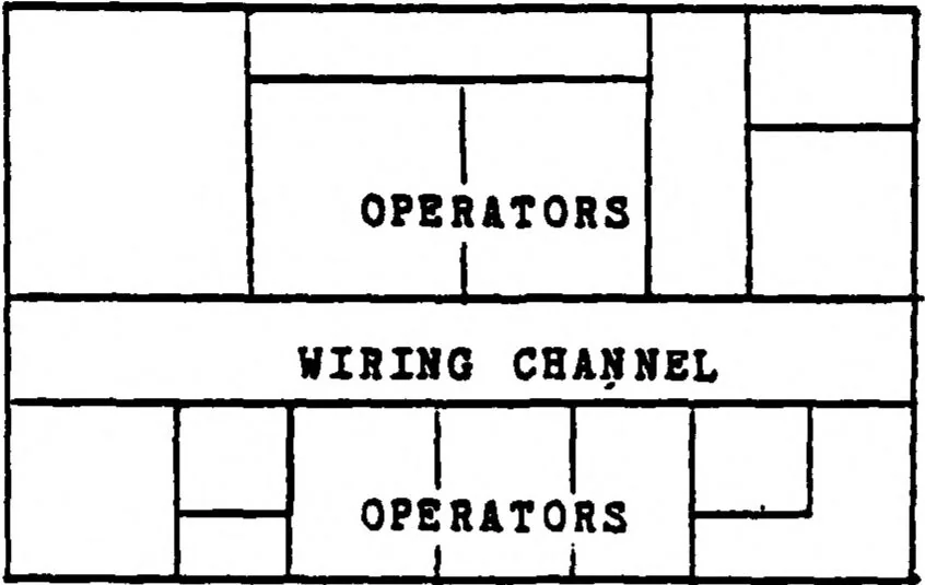 An illustration from Application of a Silicon Compiler to VLSI (Very Large Scale Integrated Circuits) Design of Digital Pipelined Multipliers, 1984, leaf 23