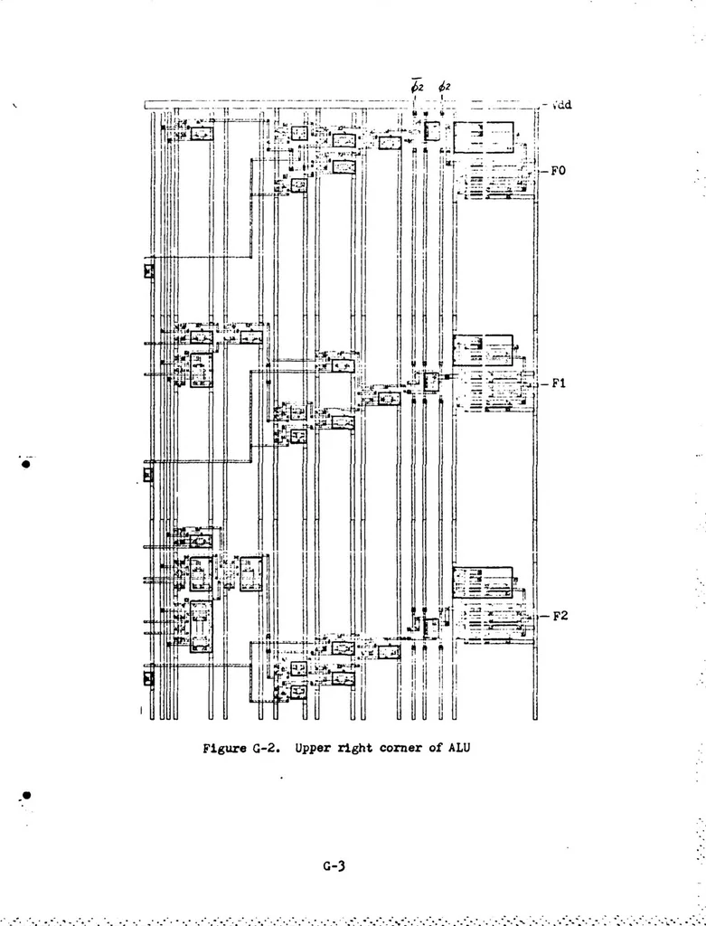 An illustration from Analysis of the Capability to Effectively Design Complementary Metal Oxide Semiconductor Integrated Circuits, 1984, leaf 142
