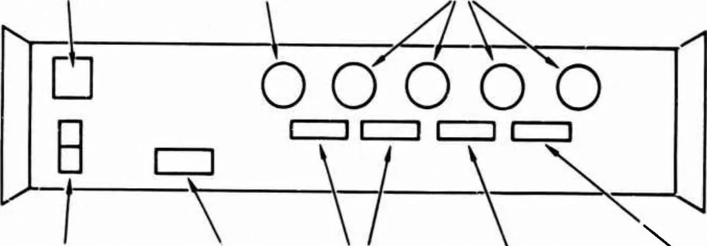 An illustration from The ARPANET IMP Port Expander, 1980, leaf 13