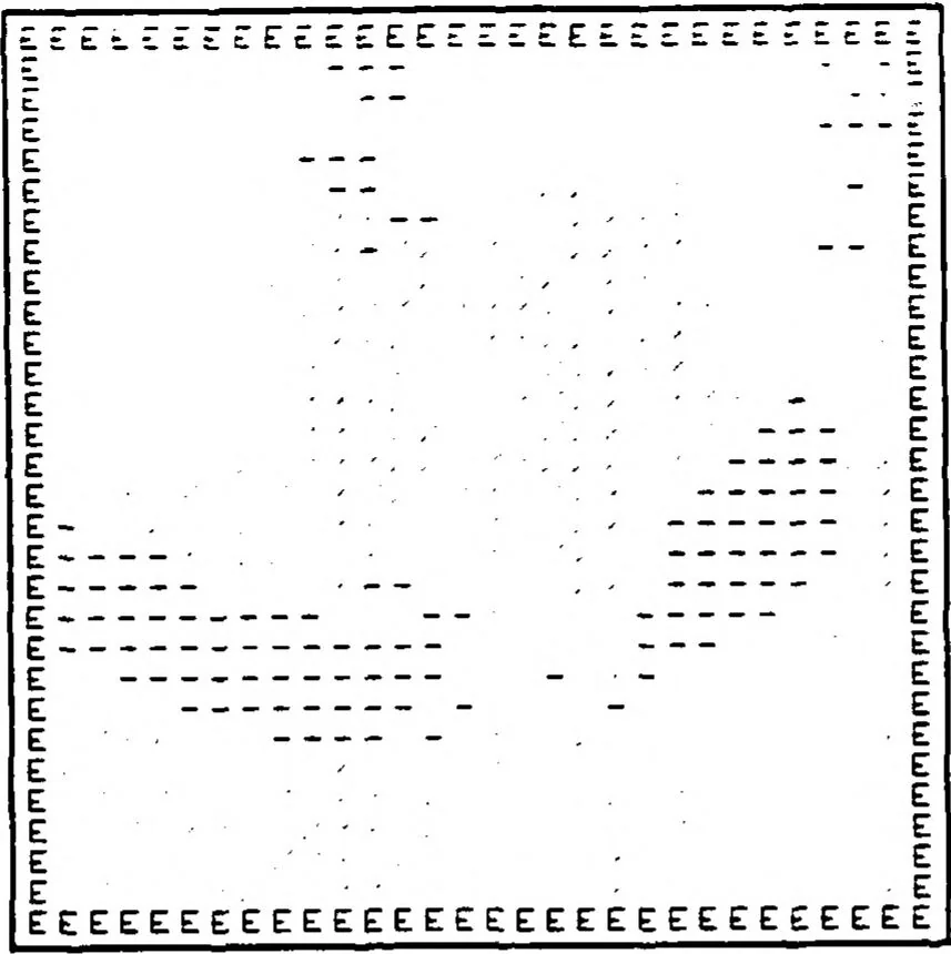 An illustration from Range Image Processing for Local Navigation of an Autonomous Land Vehicle, 1986, leaf 113