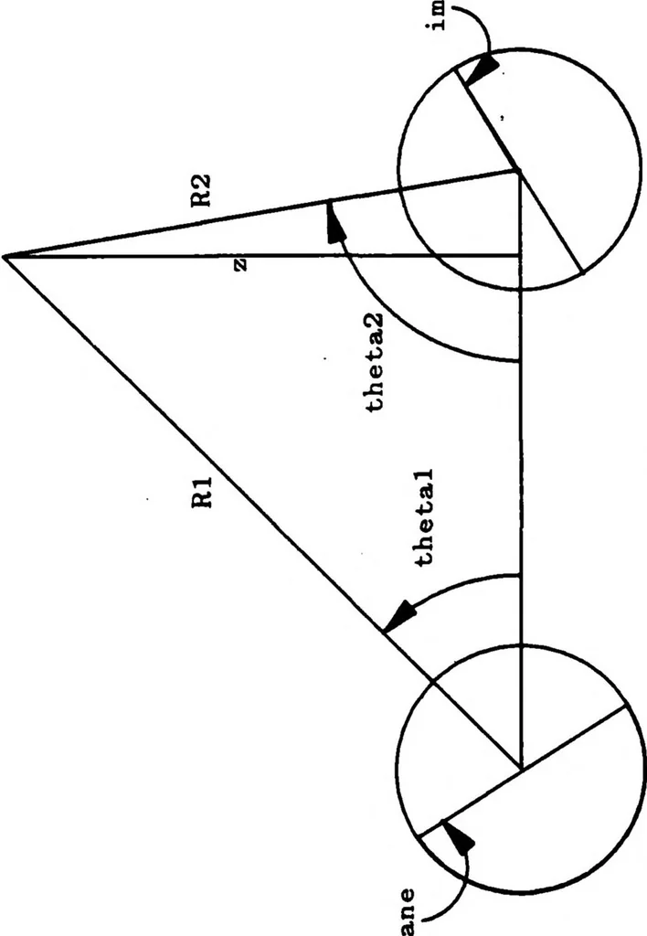 An illustration from Range Image Processing for Local Navigation of an Autonomous Land Vehicle, 1986, leaf 24