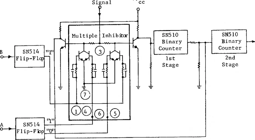An illustration from Microelectronics in Space Research, 1965, leaf 101