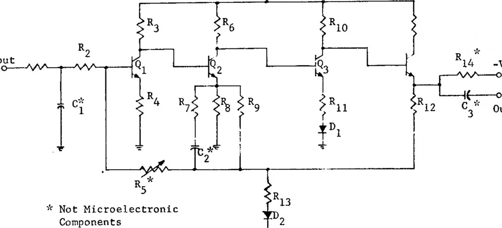 An illustration from Microelectronics in Space Research, 1965, leaf 107