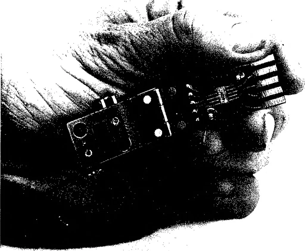An illustration from Microelectronics in Space Research, 1965, leaf 65