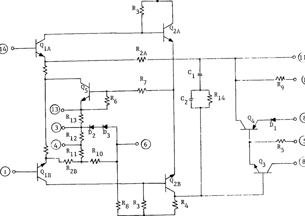 An illustration from Microelectronics in Space Research, 1965, leaf 77