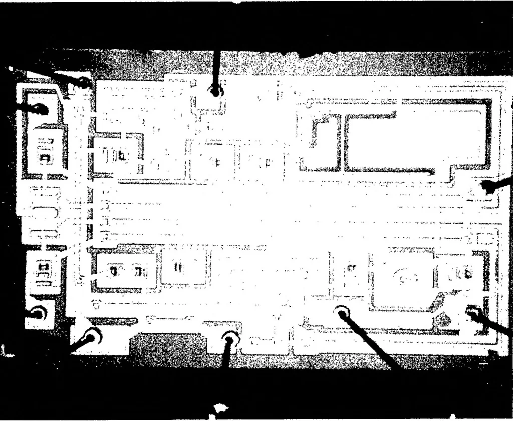 An illustration from Microelectronics in Space Research, 1965, leaf 78