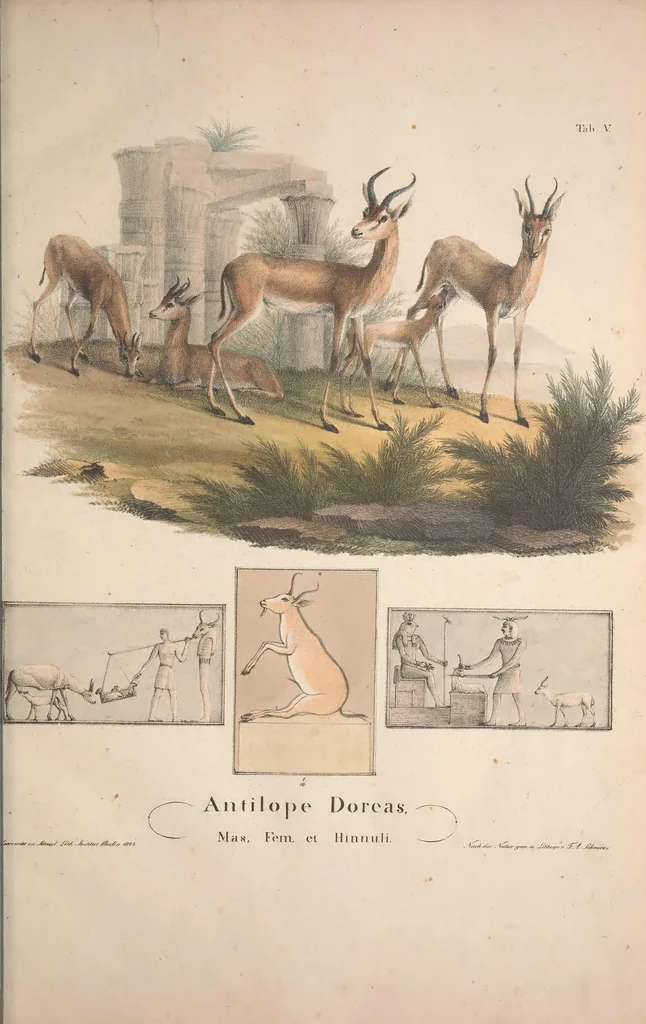 An illustration from Darstellung neuer oder wenig bekannter Säugethiere in Abbildungen und Beschreibungen : von fünf und sechzig Arten auf funfzig colorirten Steindrucktafeln nach den Originalen des Zoologischen Museums der Universität zu Berlin, 1827, leaf 18