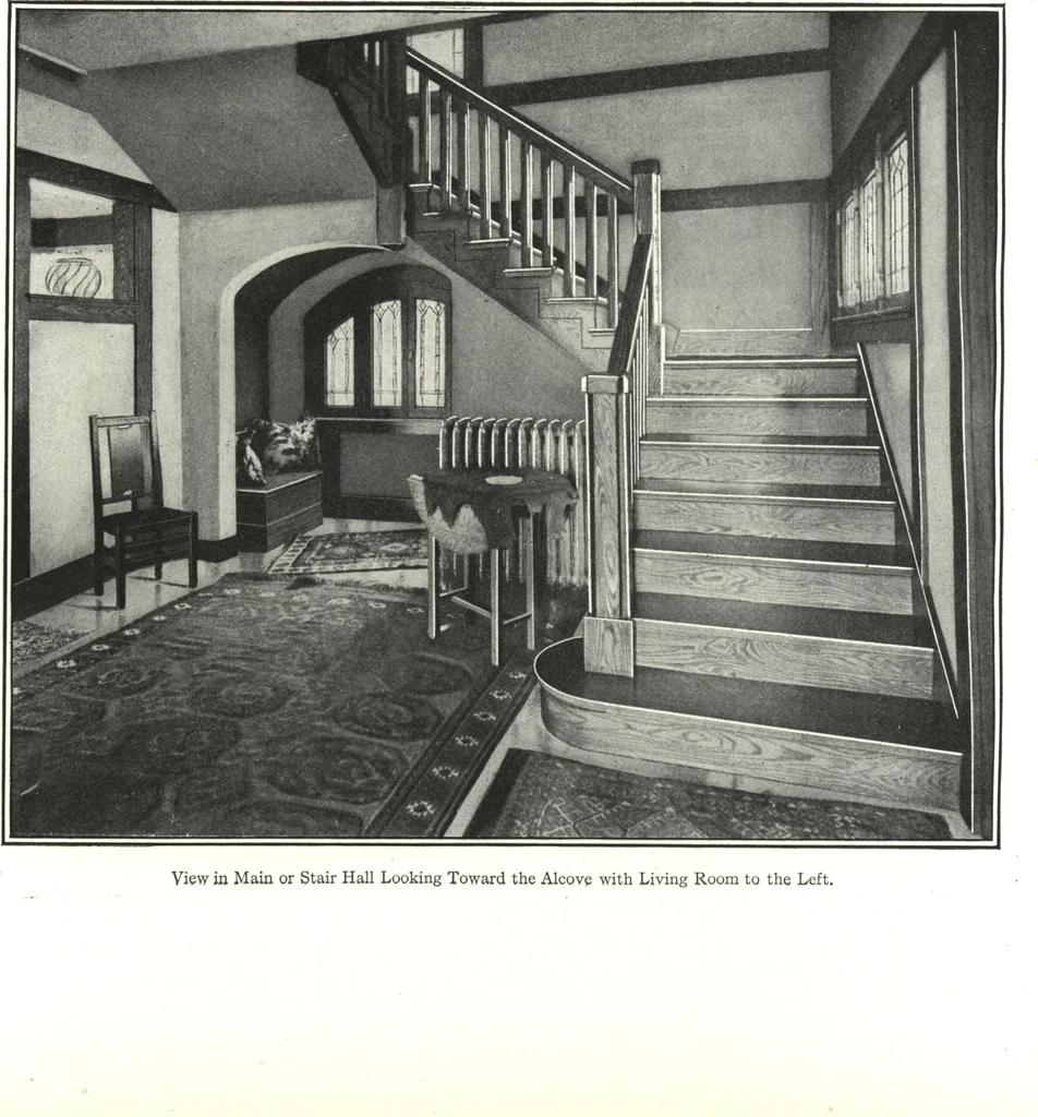 An illustration from Cement houses and private garages with constructive details, 1912, leaf 113