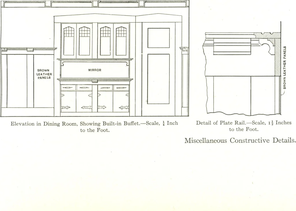 An illustration from Cement houses and private garages with constructive details, 1912, leaf 120