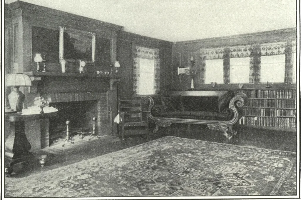 An illustration from Cement houses and private garages with constructive details, 1912, leaf 135