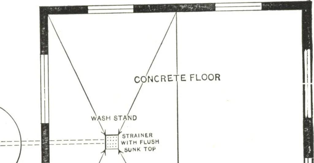 An illustration from Cement houses and private garages with constructive details, 1912, leaf 147