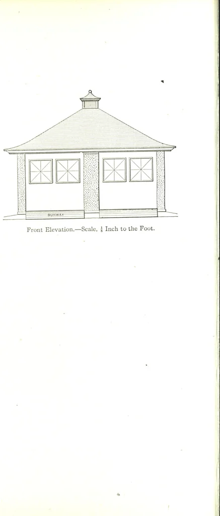 An illustration from Cement houses and private garages with constructive details, 1912, leaf 147