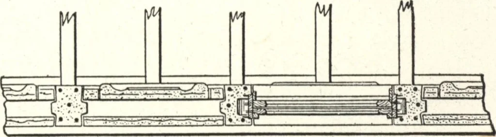 An illustration from Cement houses and private garages with constructive details, 1912, leaf 29