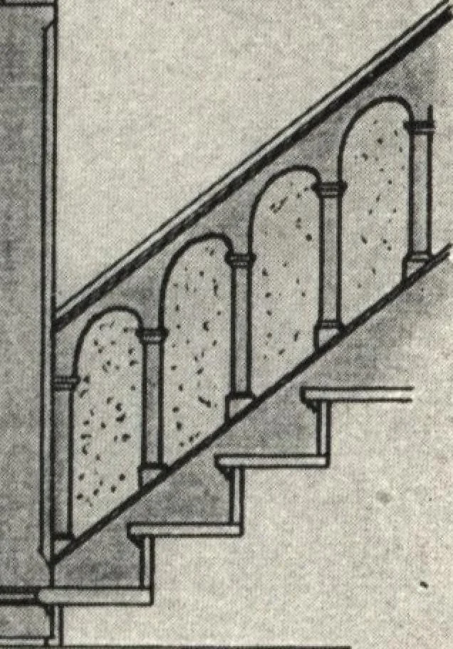 An illustration from Cement houses and private garages with constructive details, 1912, leaf 36