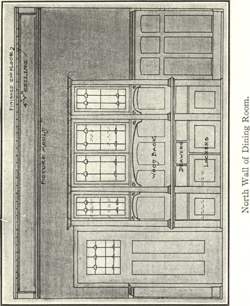 An illustration from Cement houses and private garages with constructive details, 1912, leaf 37