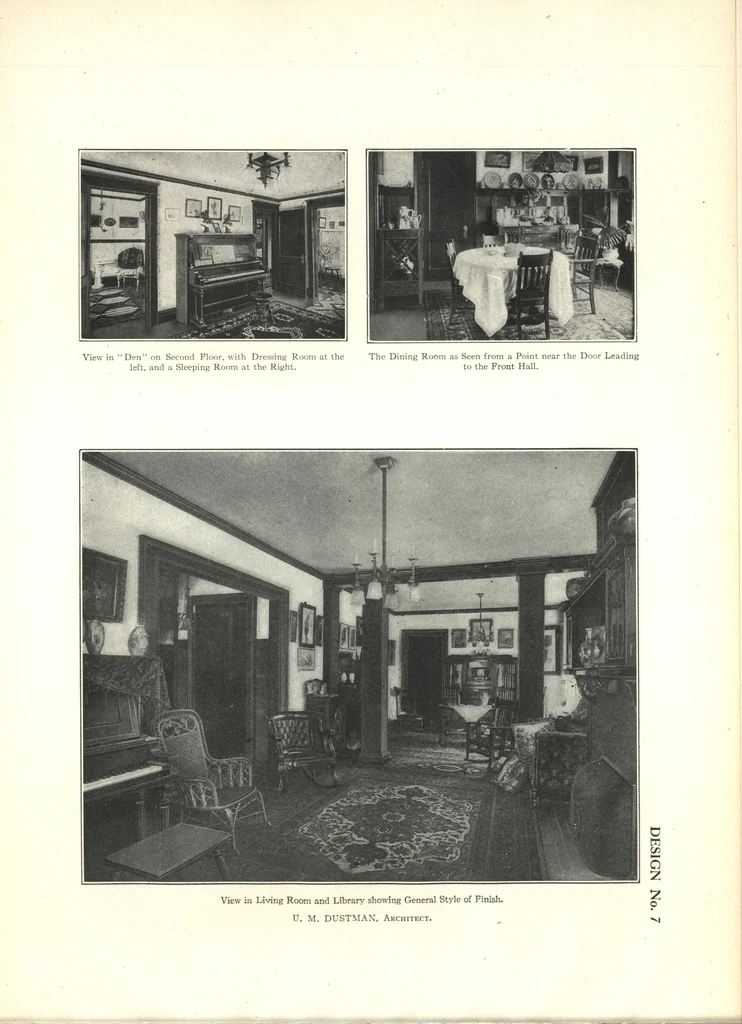 An illustration from Cement houses and private garages with constructive details, 1912, leaf 51
