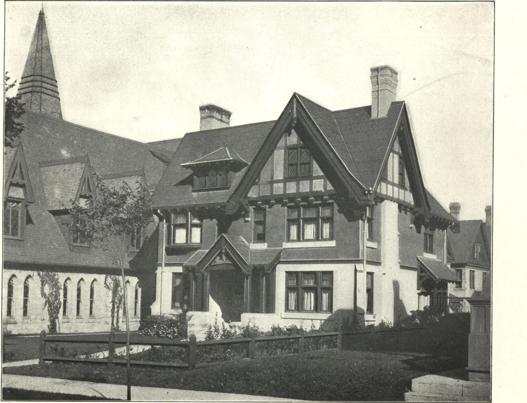 An illustration from Cement houses and private garages with constructive details, 1912, leaf 72