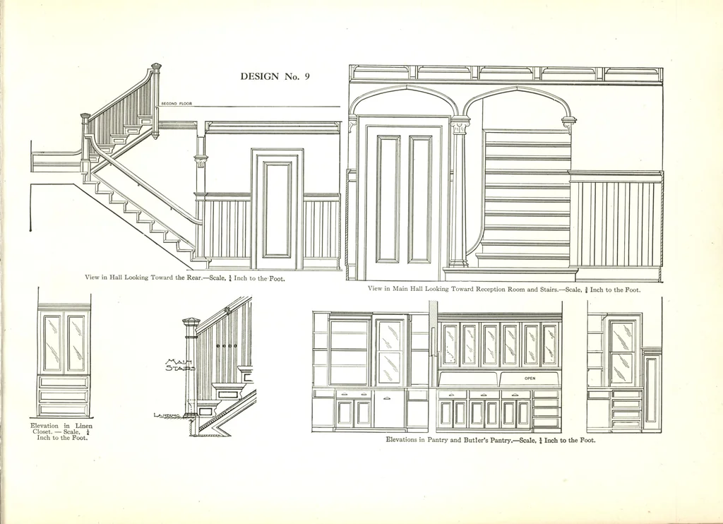 An illustration from Cement houses and private garages with constructive details, 1912, leaf 78