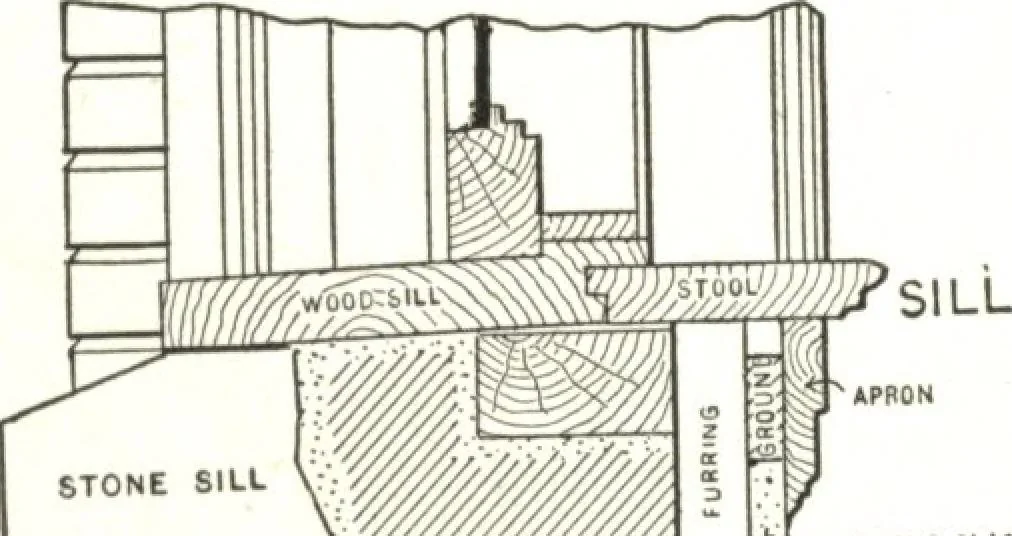 An illustration from Cement houses and private garages with constructive details, 1912, leaf 85