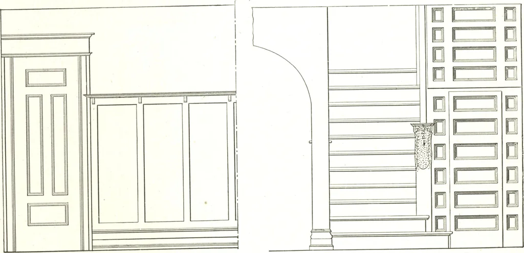 An illustration from Cement houses and private garages with constructive details, 1912, leaf 85