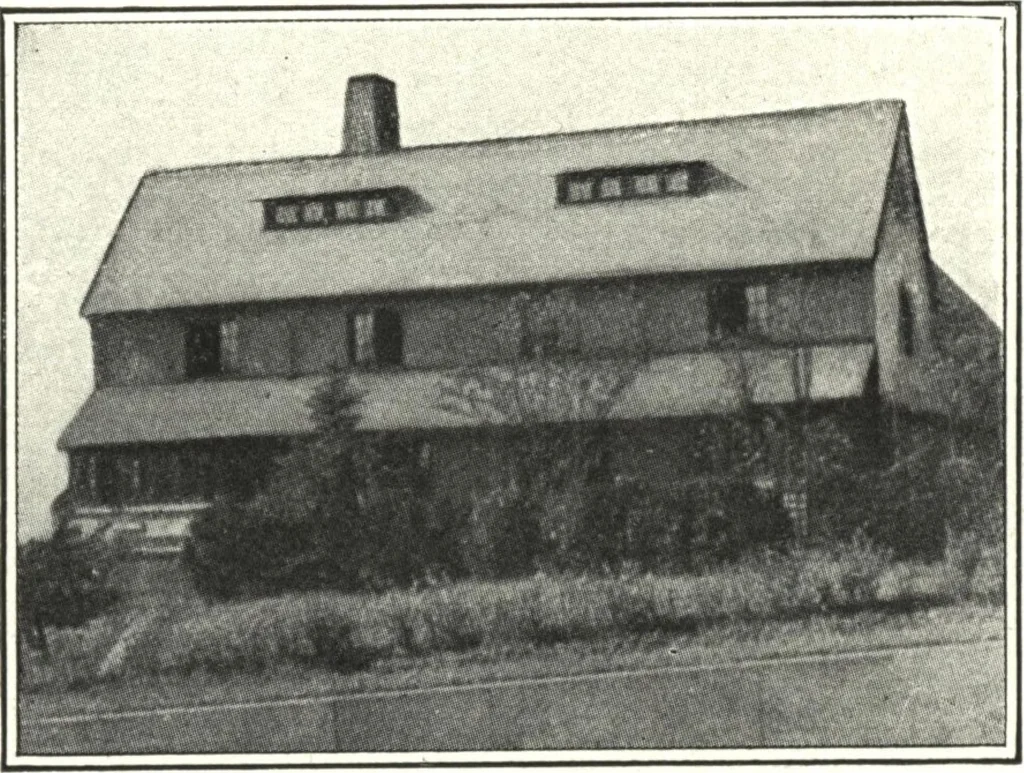 An illustration from Cement houses and private garages with constructive details, 1912, leaf 91