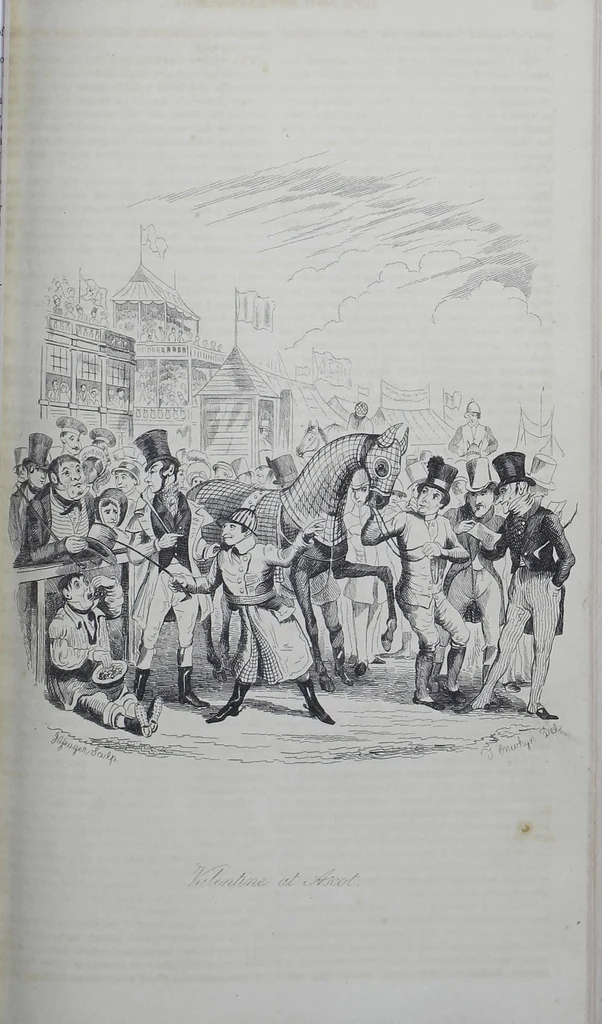 An illustration from The Life and Adventures of Valentine Vox, the Ventriloquist., 1844, leaf 269