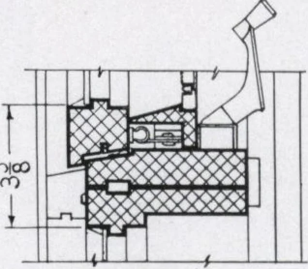 An illustration from Dealers price book no. 156: qualitybilt woodwork, 1918, leaf 100