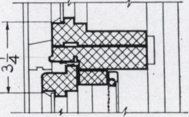 An illustration from Dealers price book no. 156: qualitybilt woodwork, 1918, leaf 100