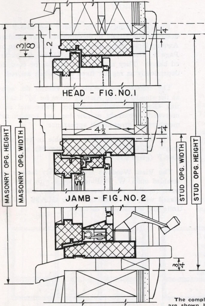 An illustration from Dealers price book no. 156: qualitybilt woodwork, 1918, leaf 101