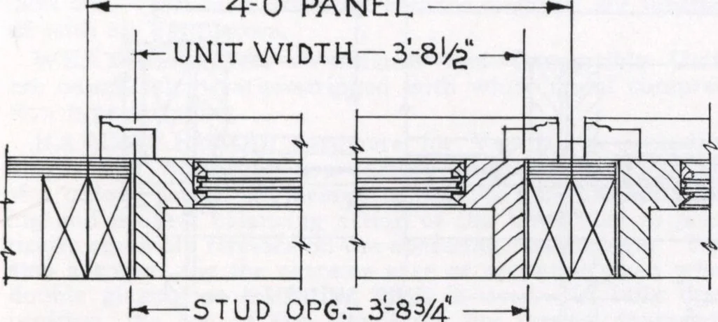 An illustration from Dealers price book no. 156: qualitybilt woodwork, 1918, leaf 103
