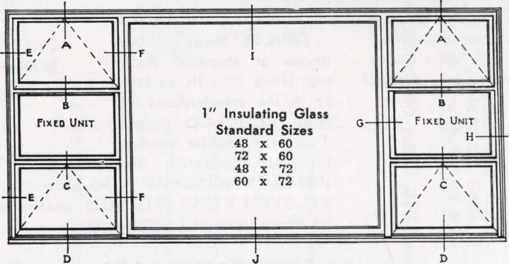 An illustration from Dealers price book no. 156: qualitybilt woodwork, 1918, leaf 104