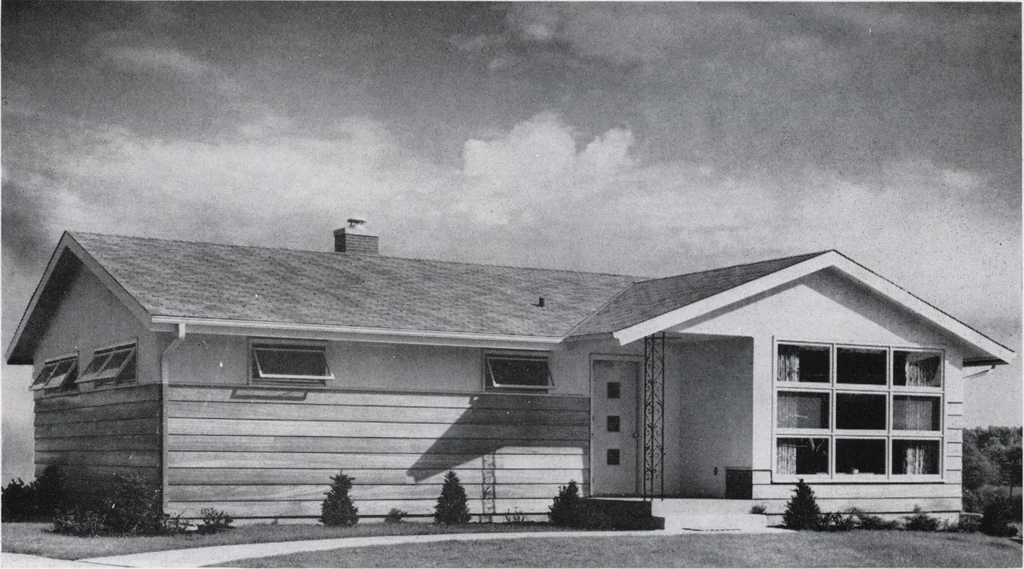 An illustration from Dealers price book no. 156: qualitybilt woodwork, 1918, leaf 106