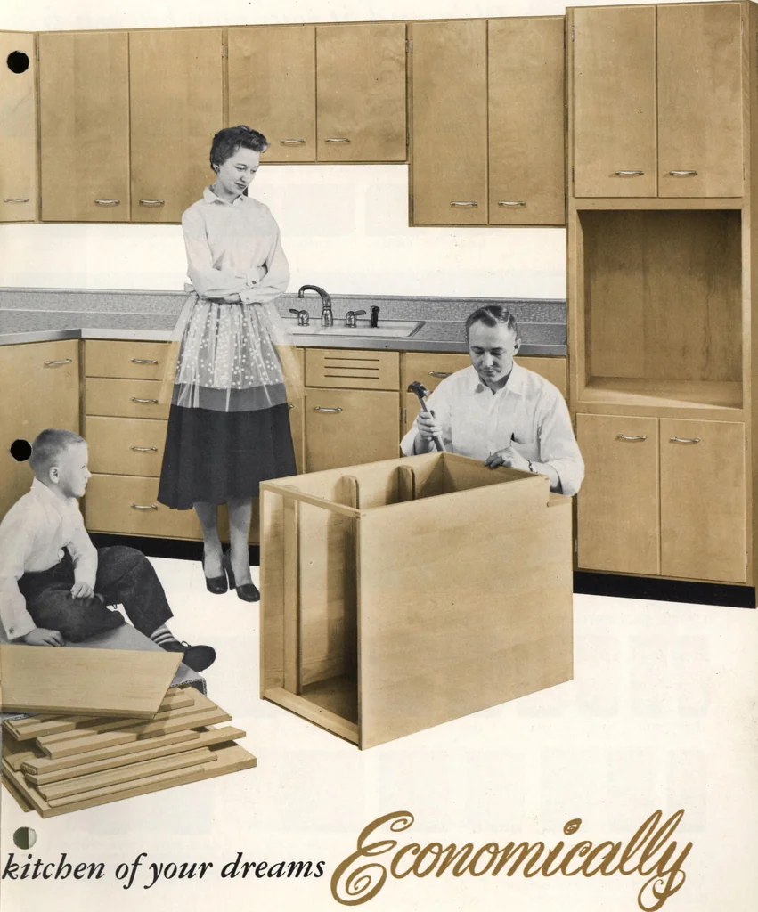 An illustration from Dealers price book no. 156: qualitybilt woodwork, 1918, leaf 109