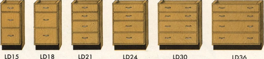 An illustration from Dealers price book no. 156: qualitybilt woodwork, 1918, leaf 110