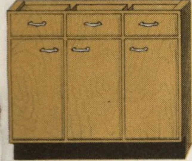 An illustration from Dealers price book no. 156: qualitybilt woodwork, 1918, leaf 111